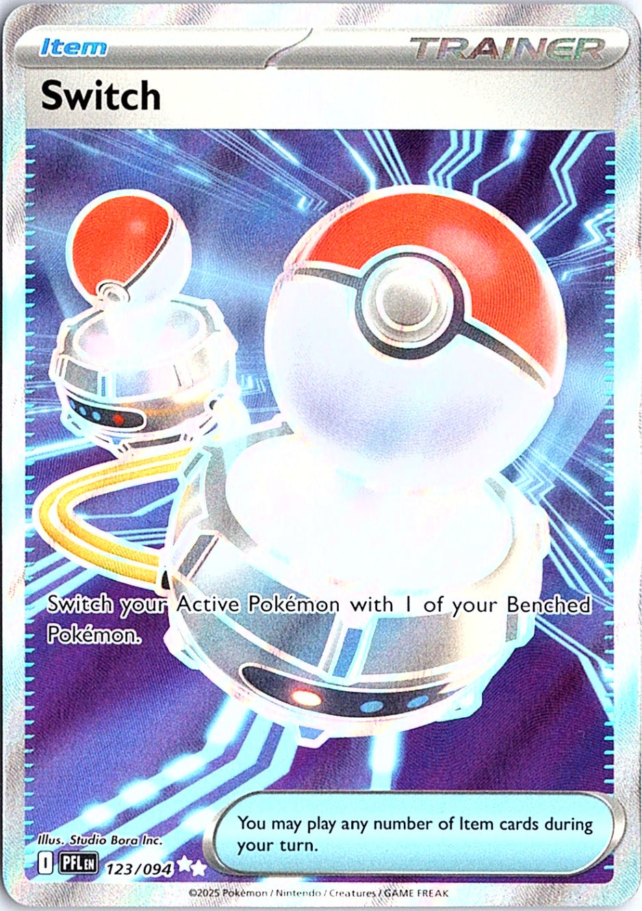 Switch Ultra Rare ME02: Phantasmal Flames 123/094 NM