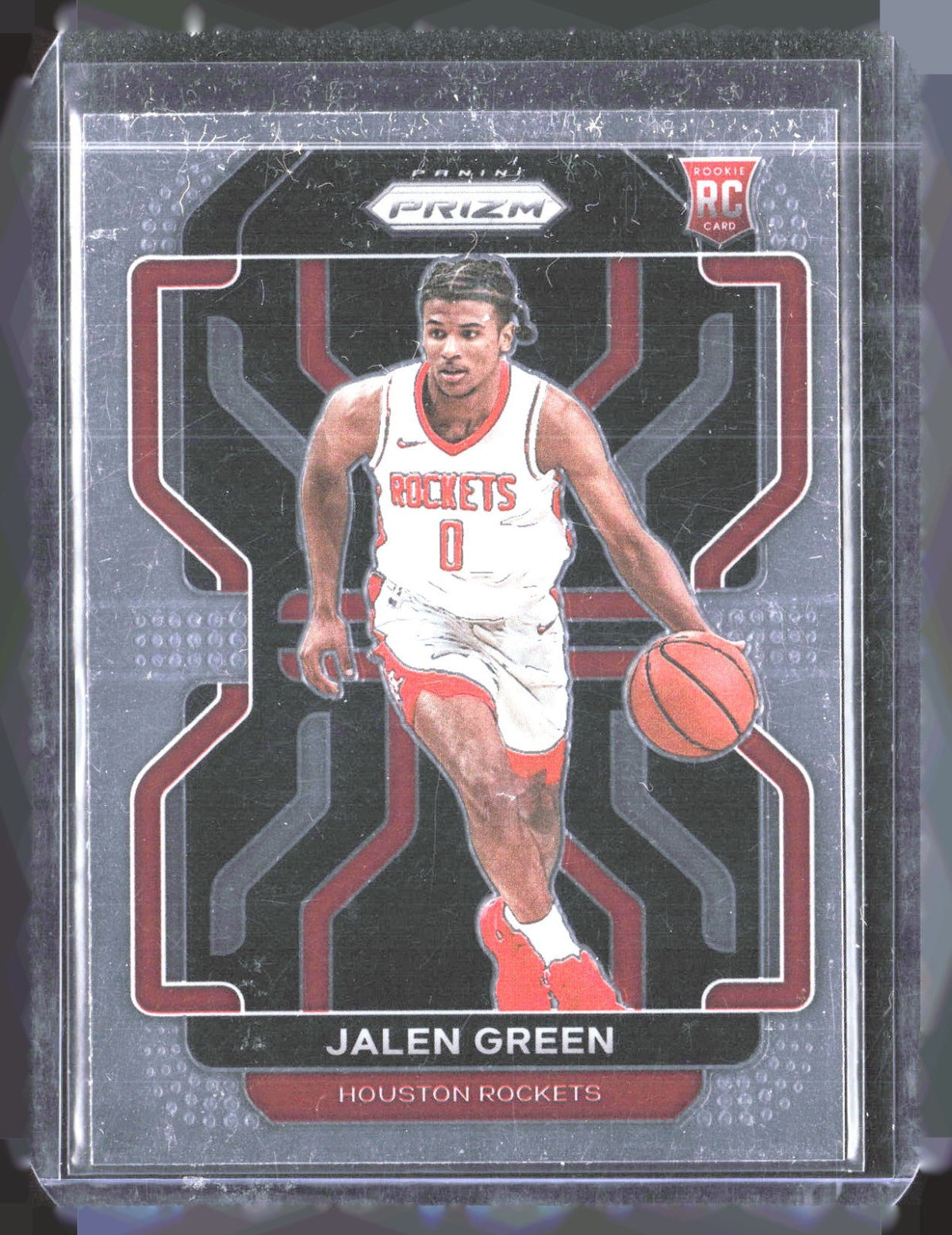 2021-22 Panini Prizm - Red Jalen Green 306 /299 Basketball Houston Rockets