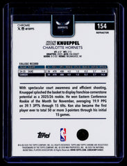 Kon Knueppel Topps Chrome Update - Refractor 154 NM