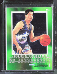 1996-97 E-X2000 John Stockton 75 Basketball Utah Jazz