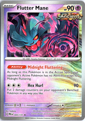 Flutter Mane (Master Ball Pattern) Rare SV: Prismatic Evolutions 043/131 NM