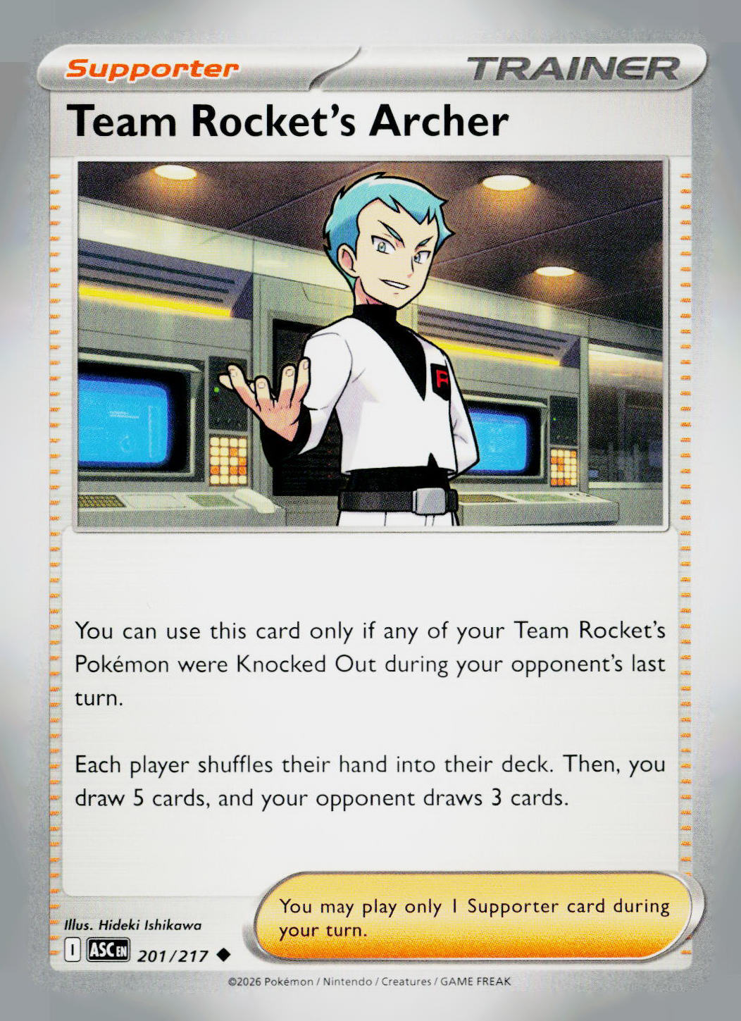 Team Rocket's Archer ASC NM