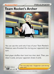 Team Rocket's Archer ASC NM