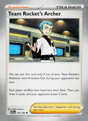 Team Rocket's Archer DRI 170/182 NM