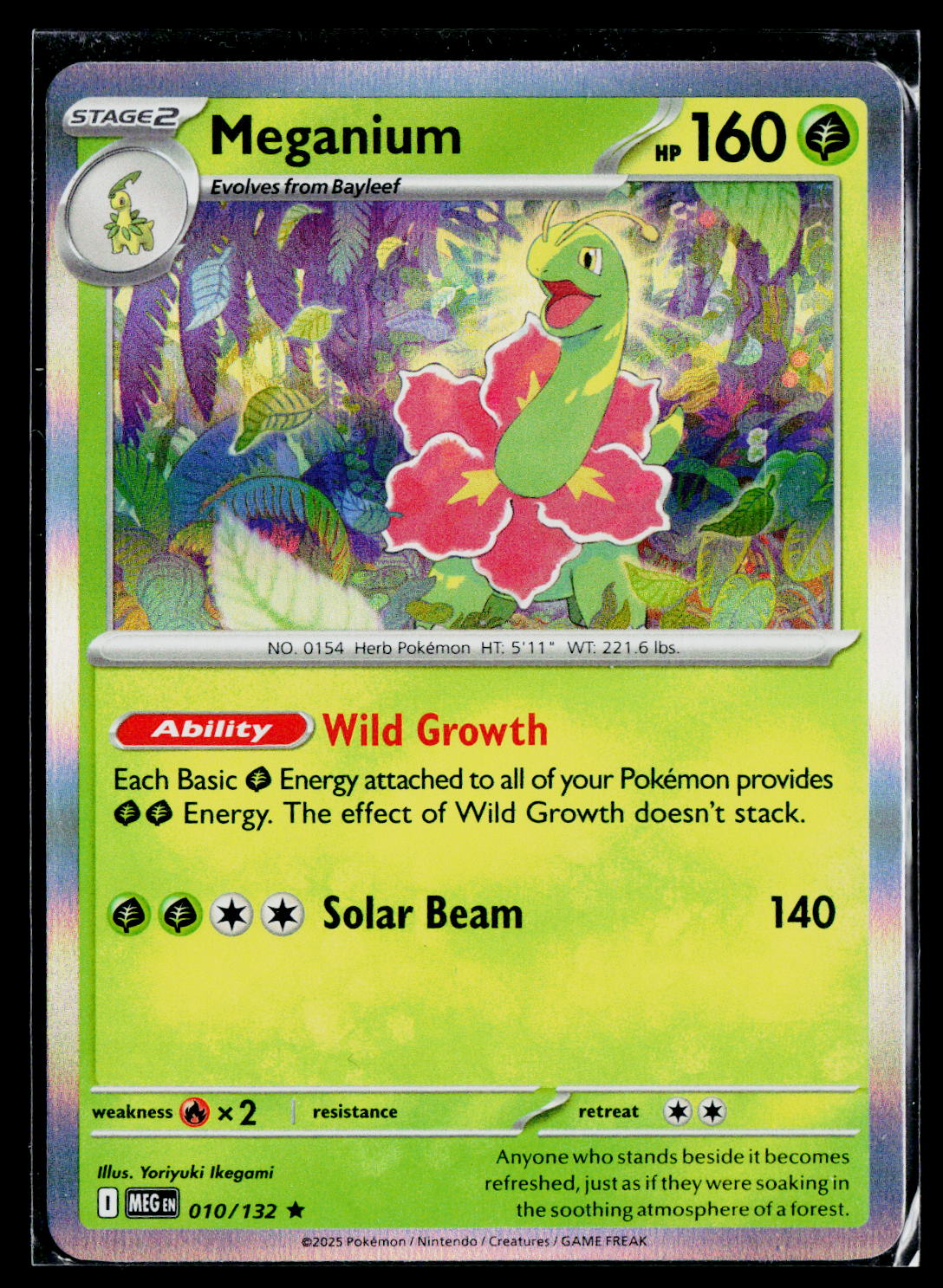 Meganium MEG 010/132 Holo NM