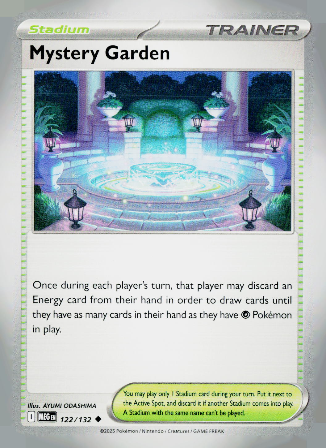 Mystery Garden MEG 122/132 NM