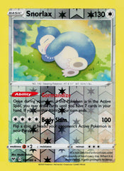 Snorlax Reverse Holo SWSH04: Vivid Voltage 131/185 NM