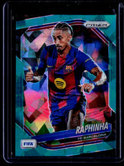 Raphinha Panini Prizm FIFA - Teal Ice Prizms 243 NM