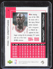 1999 Upper Deck Michael Jordan Career Collection Michael Jordan 15 Chicago Bulls