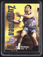 1997-98 SkyBox Z-Force John Stockton 207 Basketball Utah Jazz