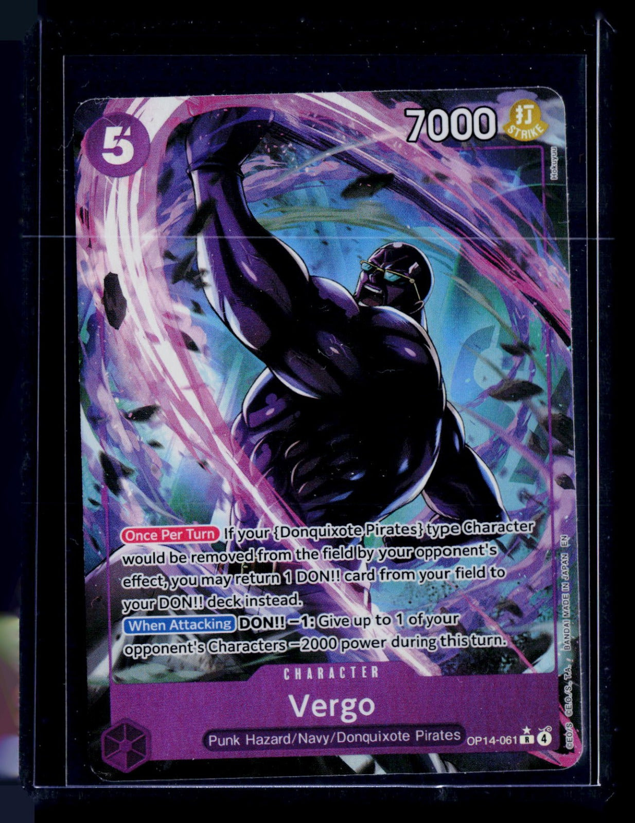 Vergo (Alternate Art) OP14 Foil NM