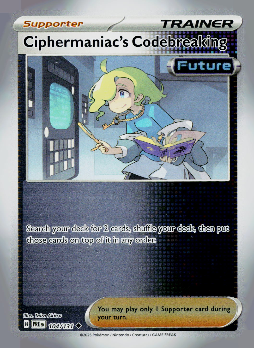 Ciphermaniac's Codebreaking PRE 104/131 Reverse Holo NM