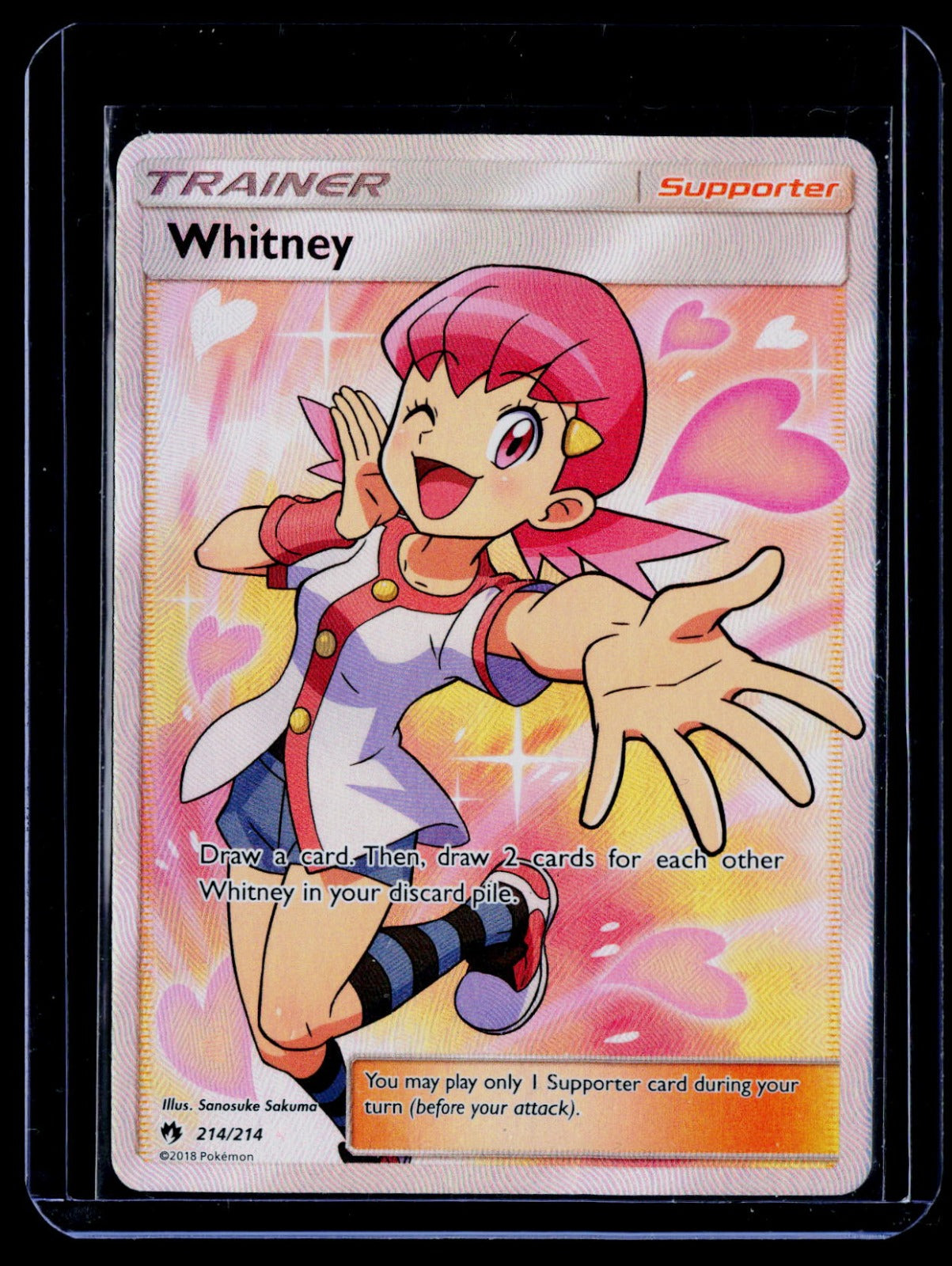 Whitney (Full Art) 214 SM8 Holo NM