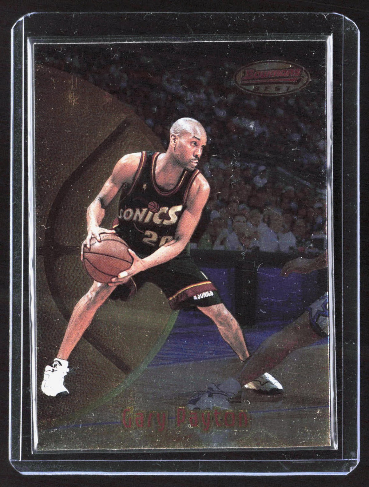 1997-98 Bowman's Best Gary Payton 5 Basketball Seattle SuperSonics