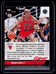 1992-93 Upper Deck Michael Jordan 488 Basketball Games Faces