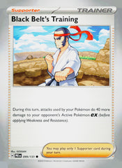Black Belt's Training PRE 099/131 NM