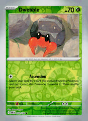Dwebble DRI 011/182 Reverse Holo NM
