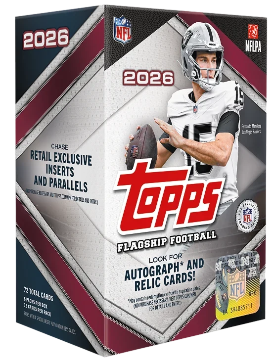 2026 Topps Flagship Football NFL Value Box