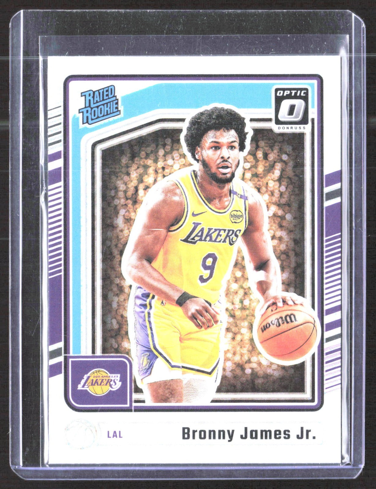 2024-25 Donruss Optic Bronny James Jr. 282 Basketball Silver