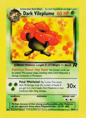 Dark Vileplume (30) Unlimited Team Rocket 30/82 LP