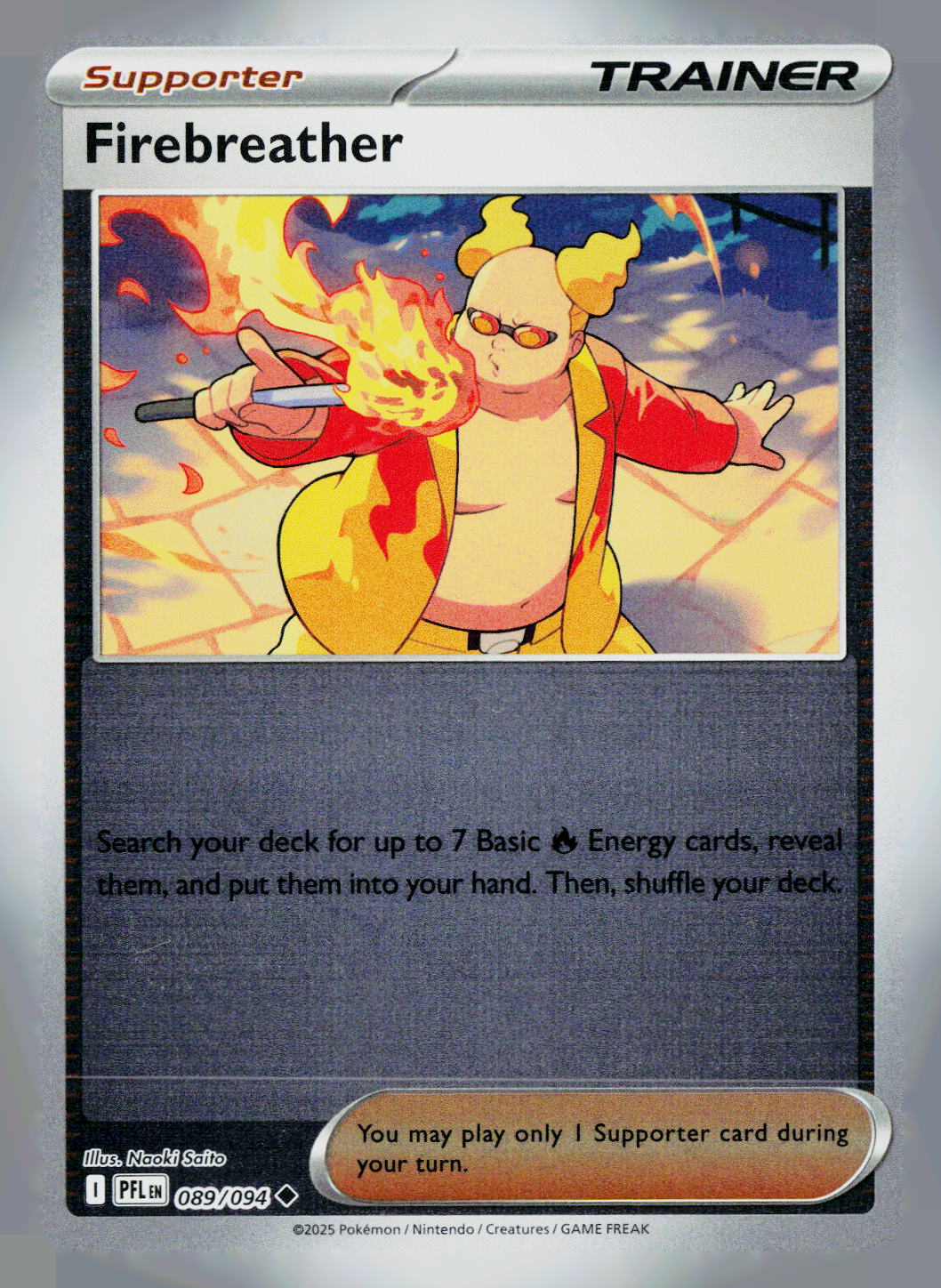 Firebreather PFL 089/094 Reverse Holo NM