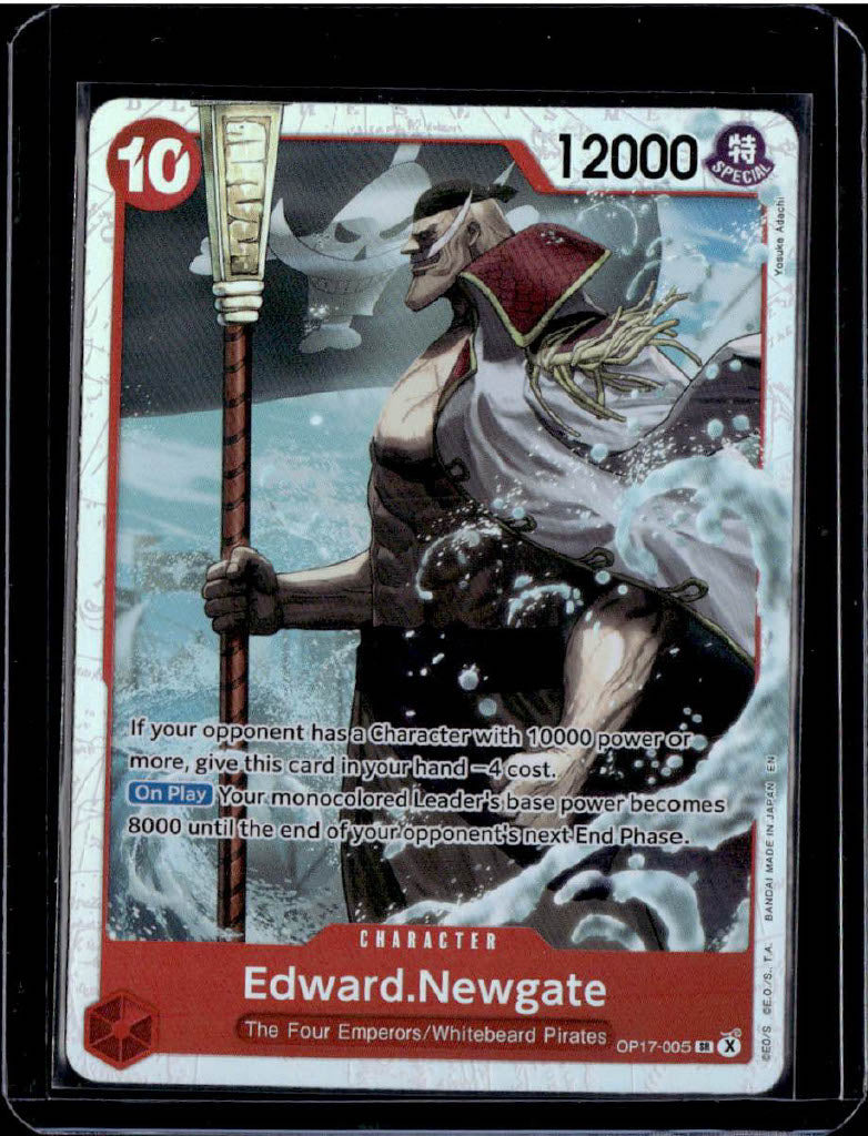 Edward.Newgate (005) Foil The World's Strongest Warriors OP17-005 NM