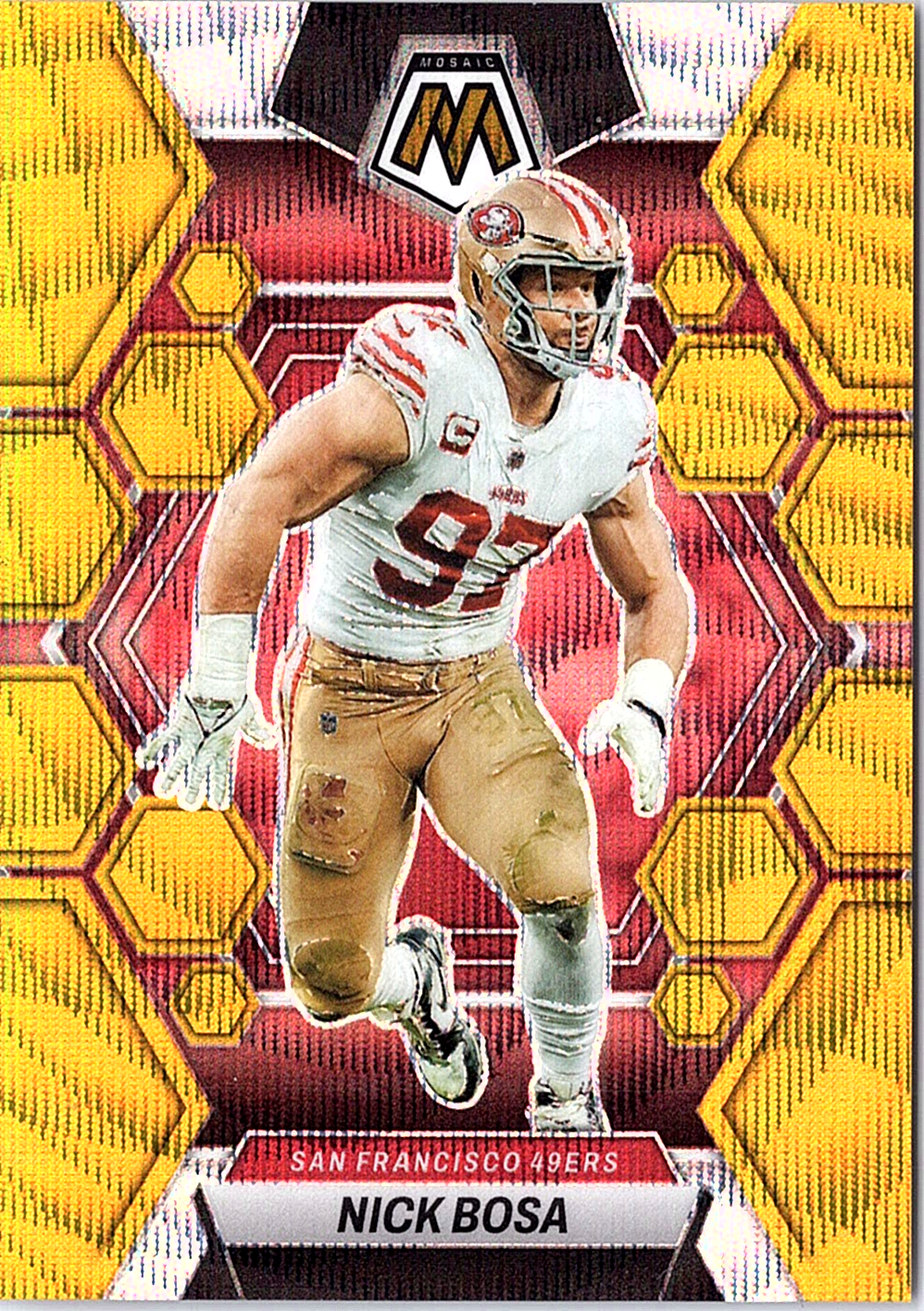 2023 Panini Mosaic - Mosaic Nick Bosa 216 Football San Francisco 49ers