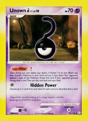 Unown (?) Legends Awakened 82/146 NM