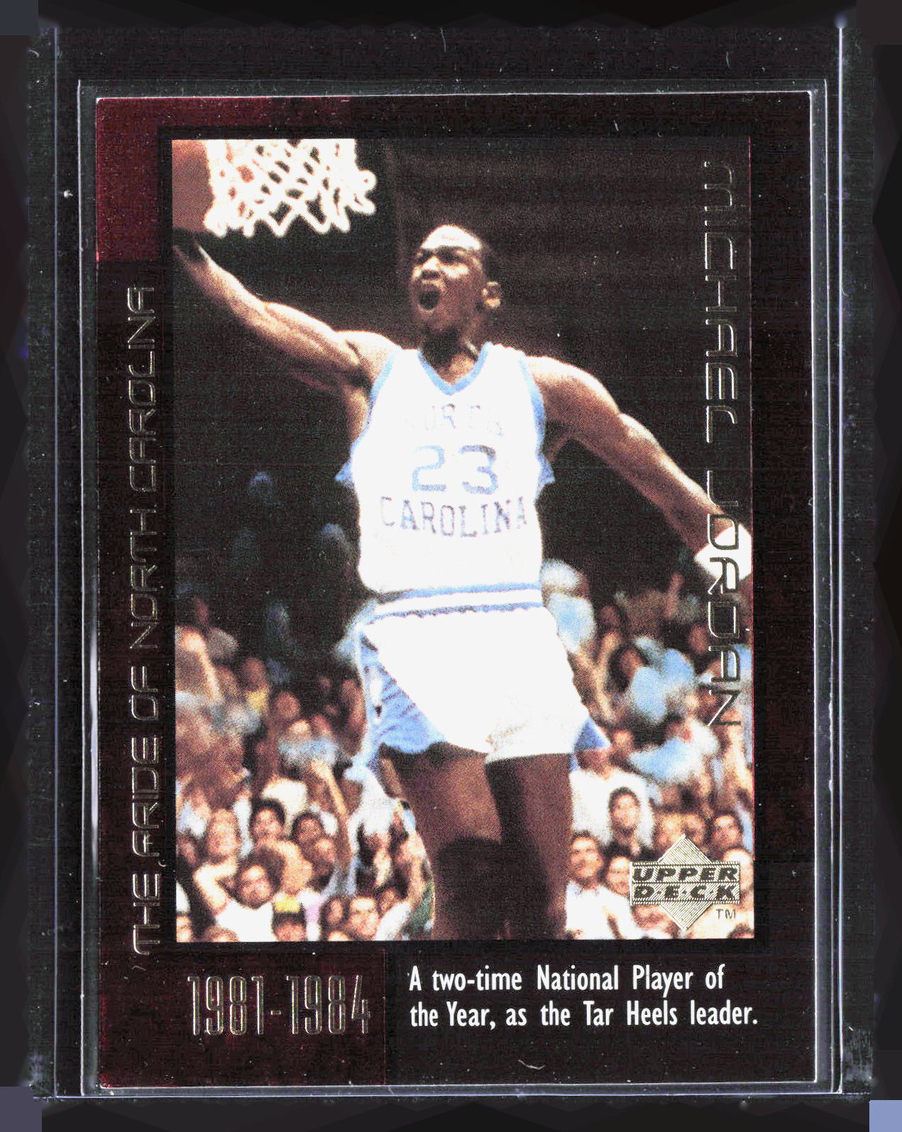 1999 Upper Deck Michael Jordan Career Collection Michael Jordan 9 Basketball