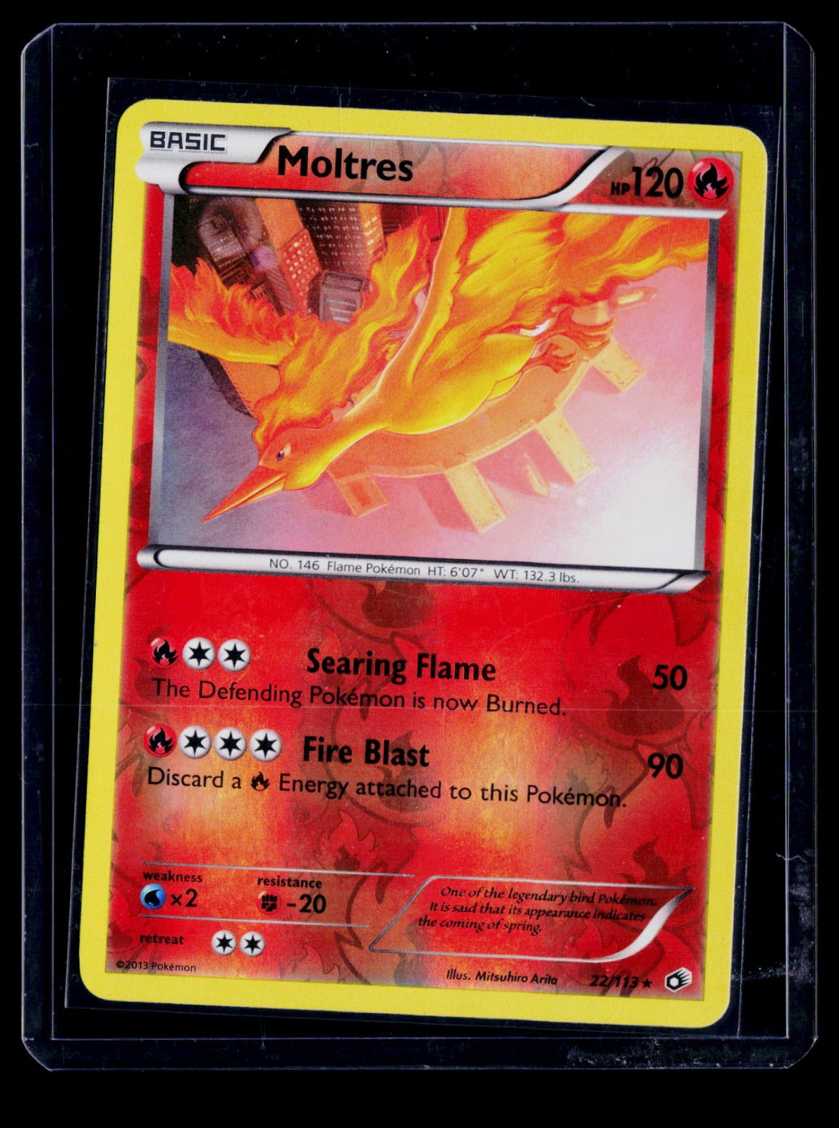 Moltres LTR 22 Reverse Holo NM