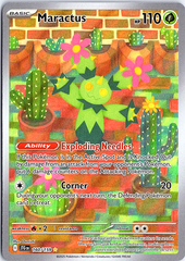 Maractus Illustration Rare SV09: Journey Together 160/159 NM