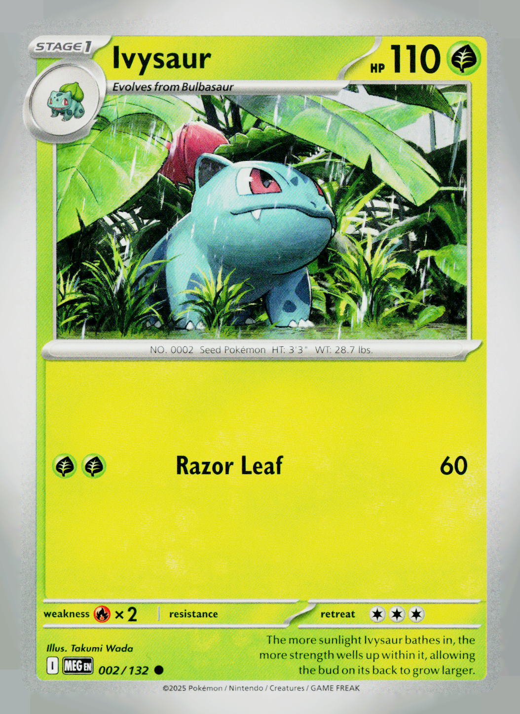 Ivysaur MEG 002/132 NM