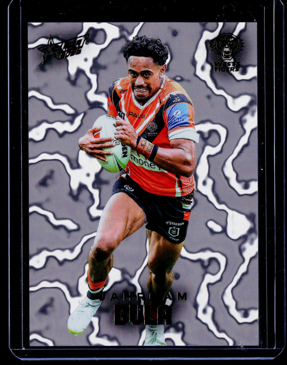 2026 Select NRL League Heroes - Jahream Bula Mercury Sterling 14/95 MS97