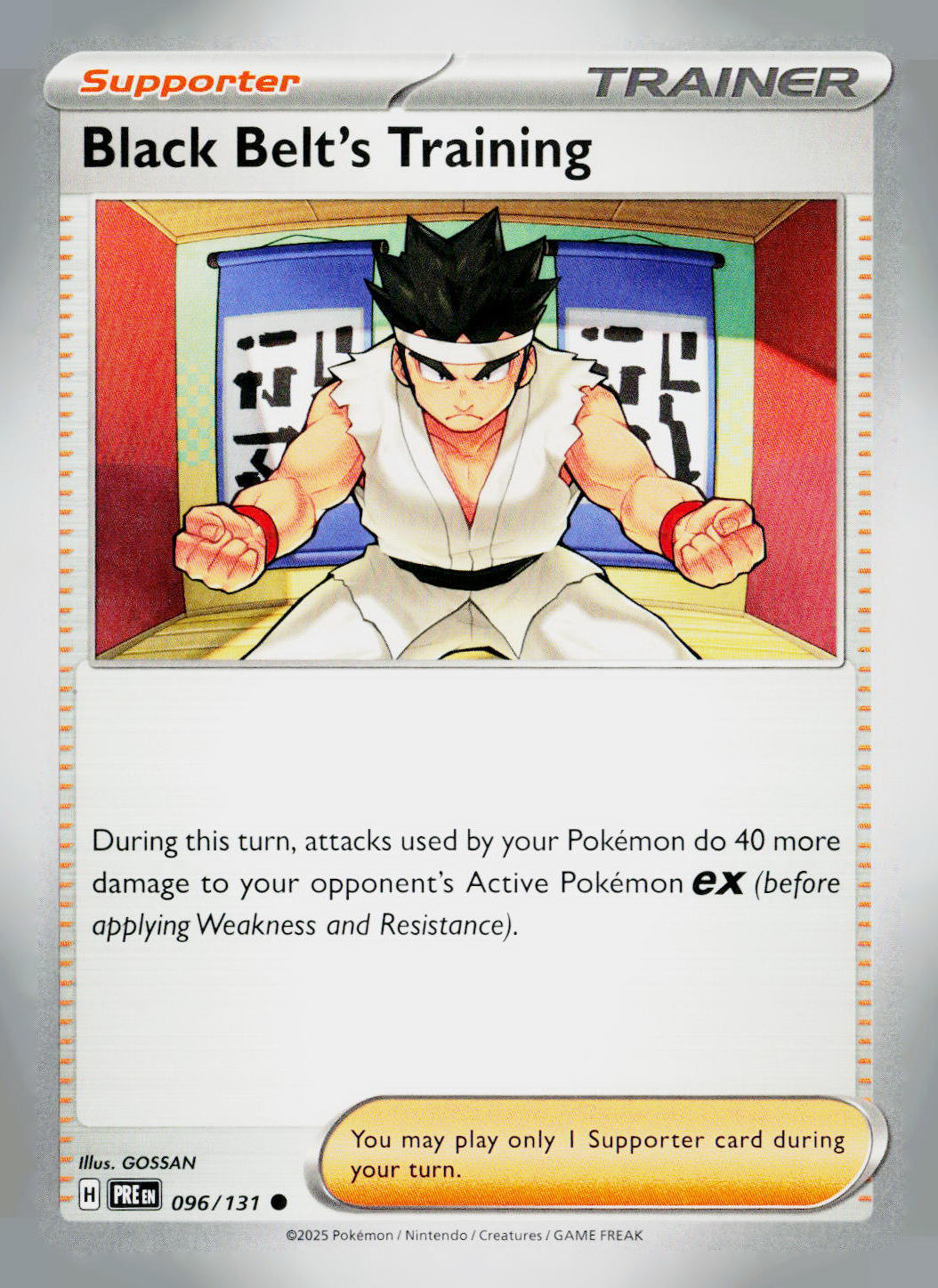 Black Belt's Training PRE 096/131 NM