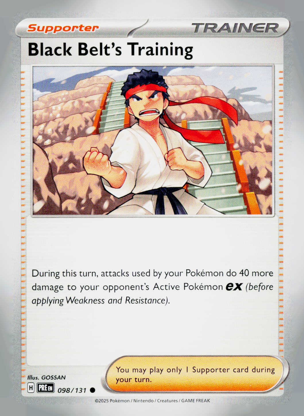 Black Belt's Training PRE 098/131 NM