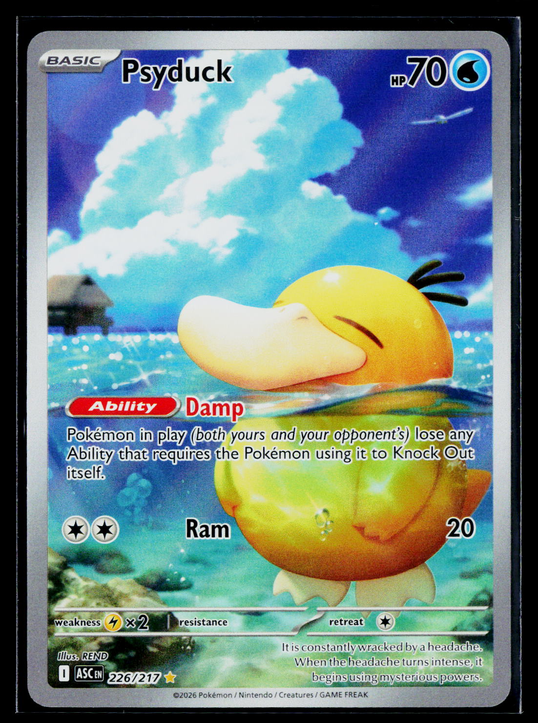 Psyduck Holo ME: Ascended Heroes 226/217 NM