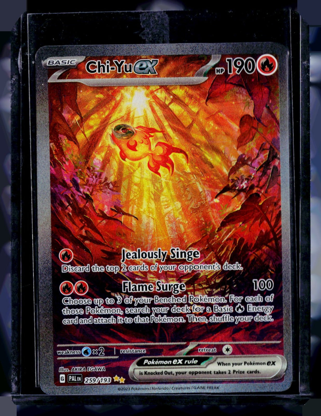 Chi-Yu ex Holo SV02: Paldea Evolved 259/193 NM