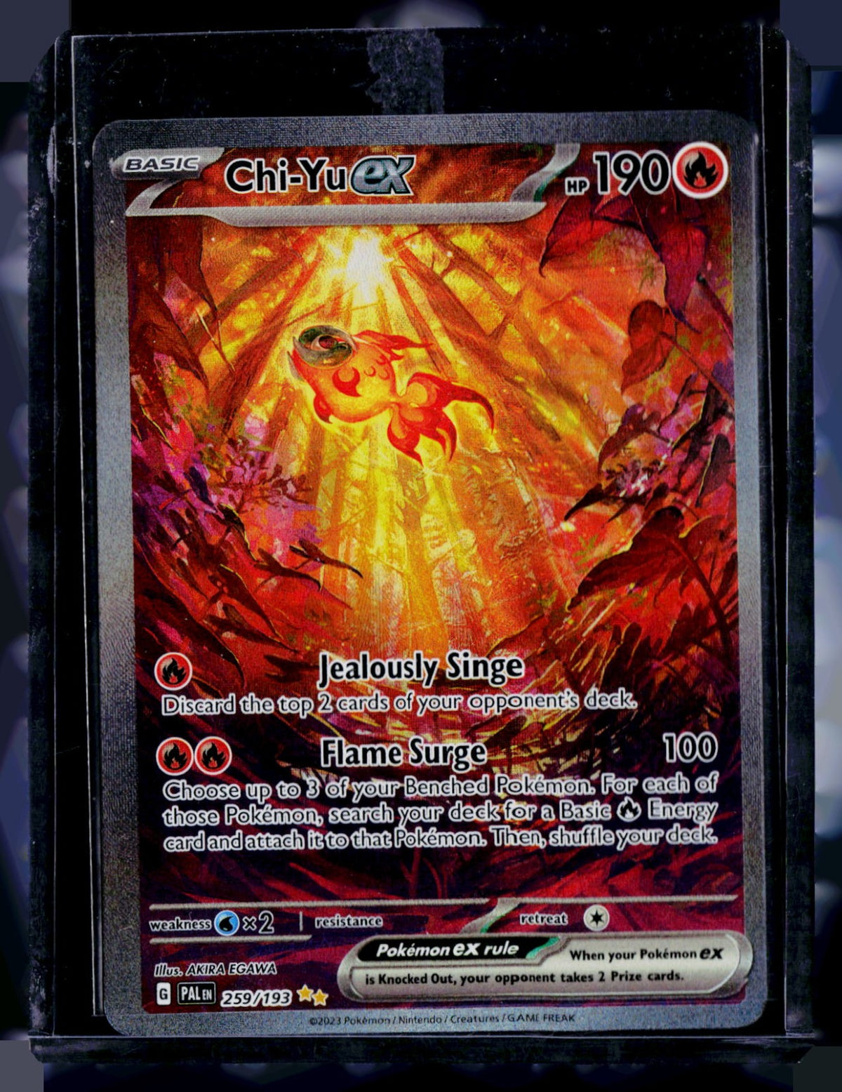 Chi-Yu ex Holo SV02: Paldea Evolved 259/193 NM