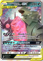 Mega Sableye & Tyranitar GX Ultra Rare SM - Unified Minds 126/236 NM