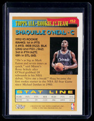 Shaquille O'Neal Topps - Gold 152 NM