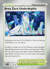 Area Zero Underdepths SCR 131/142 NM