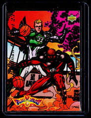 Larry Bird / Michael Jordan Upper Deck 510 NM