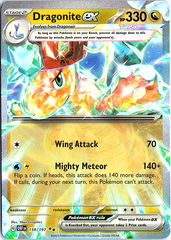 Dragonite ex Double Rare SV03: Obsidian Flames 159/197 NM