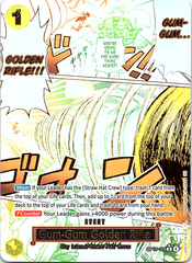 Gum-Gum Golden Rifle (Alternate Art) R Adventure on Kami's Island OP15-116 NM