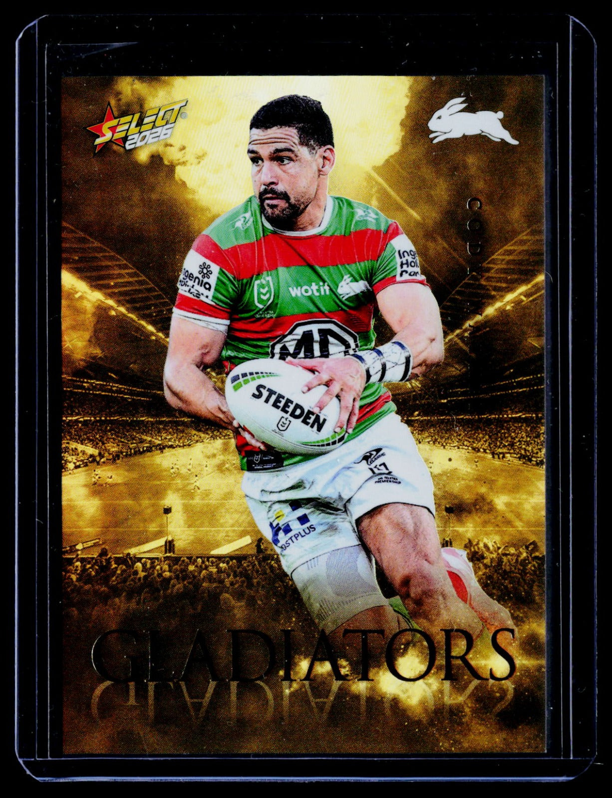 Select 2026 NRL League Heroes Gladiators Gold Cody Walker 015/140 #GG78