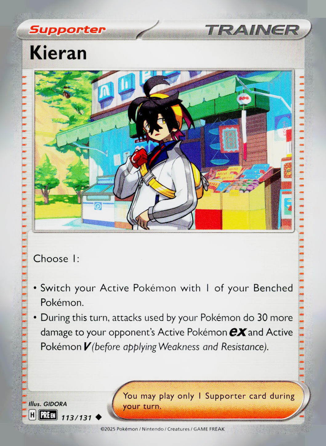 Kieran PRE 113/131 NM