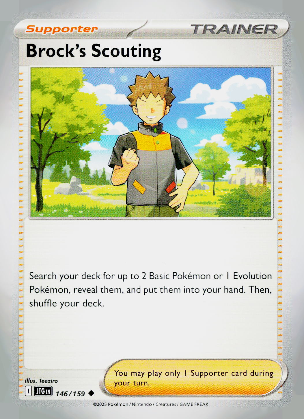 Brock's Scouting JTG 146/159 NM