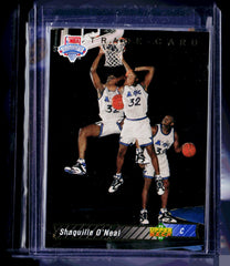 1992-93 Upper Deck Shaquille O'Neal 1b Basketball Rookie Orlando Magic