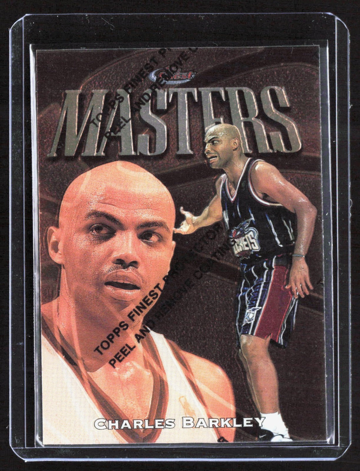 1997-98 Finest Charles Barkley 72 Basketball Houston Rockets