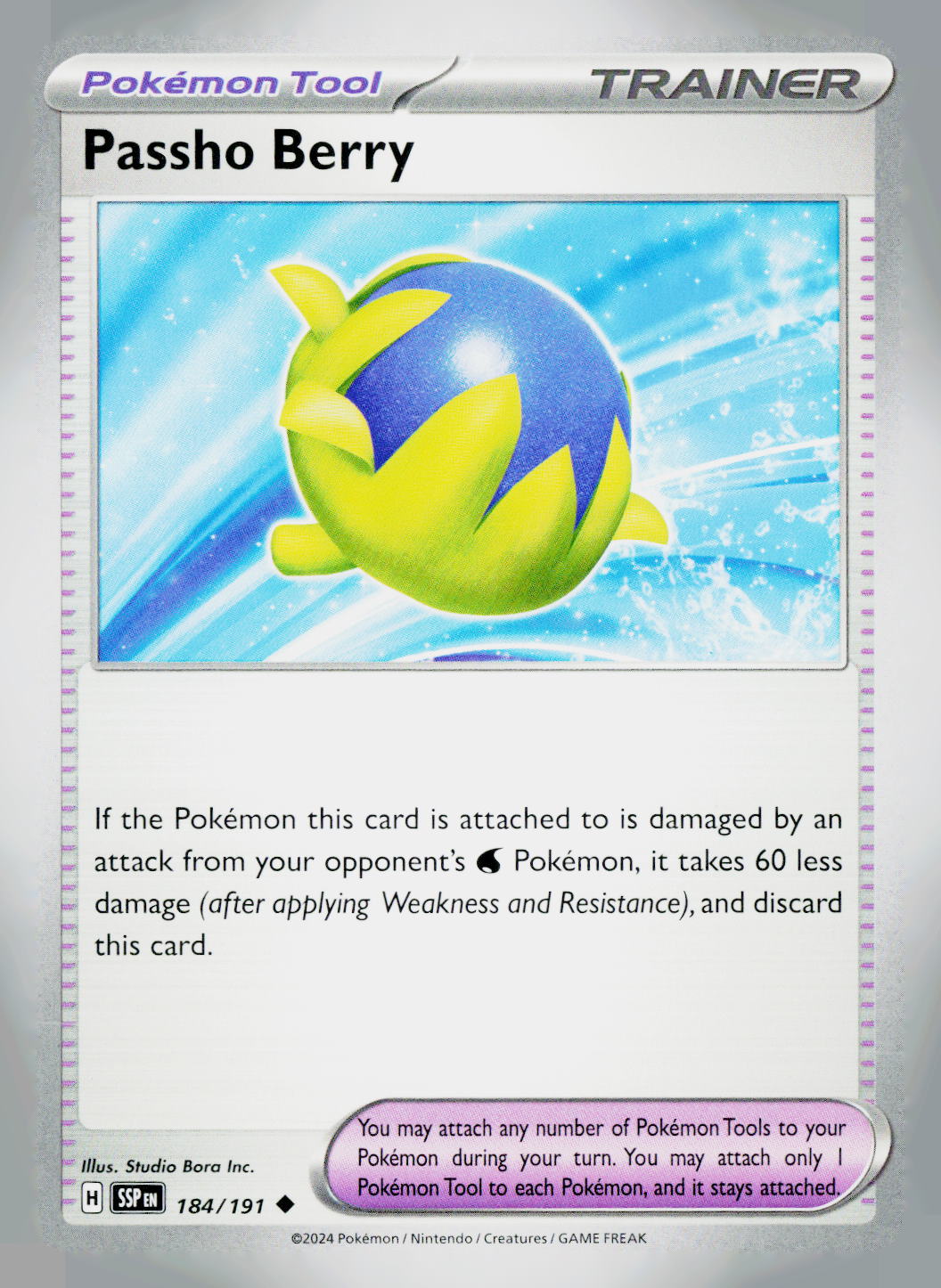 Passho Berry SSP 184/191 NM